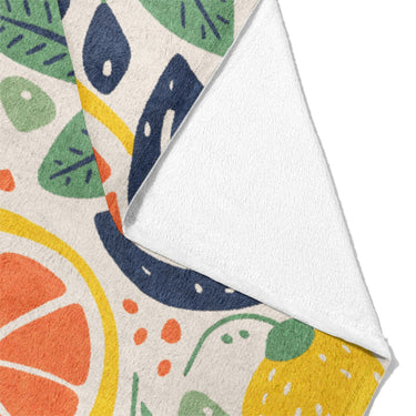 Pamplemousse and Bay Leaf Mockup Fleece Fold