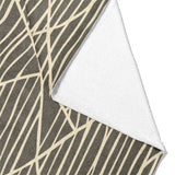 Paxton Black Taupe Mockup Fleece Fold