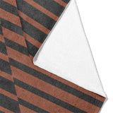 Euclid Black & Rust Mockup Fleece Fold