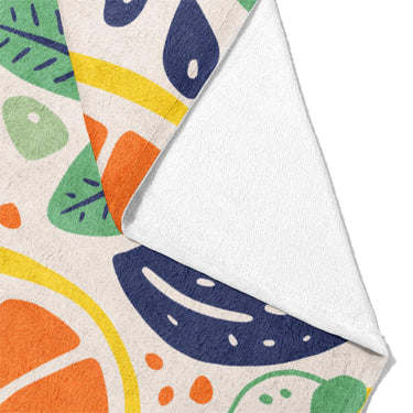 Pamplemousse and Bay Leaf Mockup Fleece Fold
