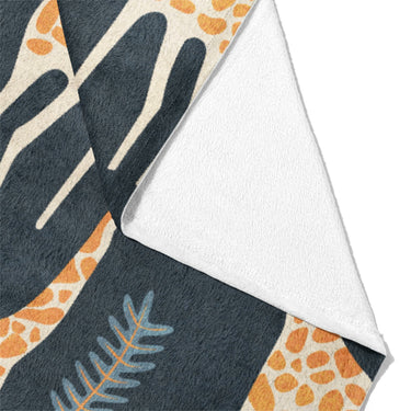 Safari Giraffes Mockup Fleece Fold