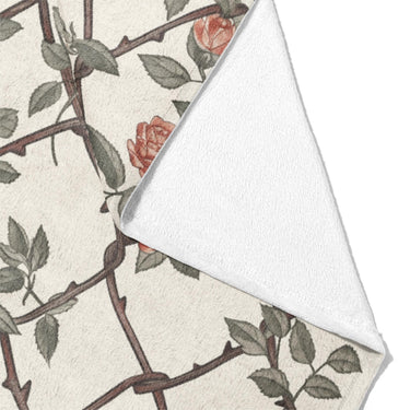 Rose Lattice Mockup Fleece Fold