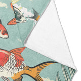 Fish Tank Mockup Fleece Fold