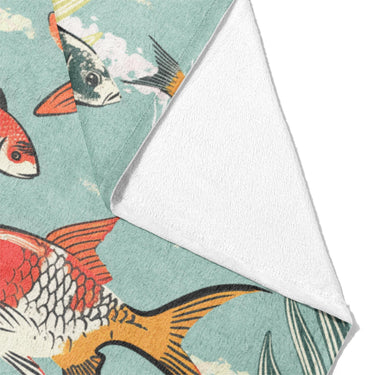 Fish Tank Mockup Fleece Fold