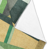 Baxter Green & Yellow Mockup Fleece Fold