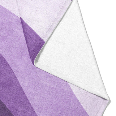Sinuous Purple Monochrome Mockup Fleece Fold
