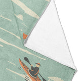 Open Water Kayakers Mockup Fleece Fold