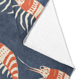 Tribal Prawns Mockup Fleece Fold