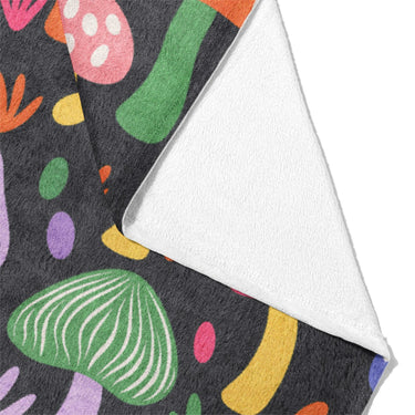 Luminescent Shroomies Mockup Fleece Fold