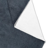 Keanu Watercolor Navy Blue Ombré Mockup Fleece Fold