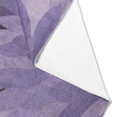 Dianthus Purple Mockup Fleece Fold