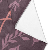Flamingo Friends Purple Mockup Fleece Fold