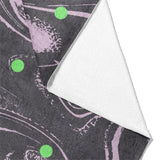 Acid Burn Purple & Green Mockup Fleece Fold