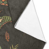 Snake in the Woods Mockup Fleece Fold