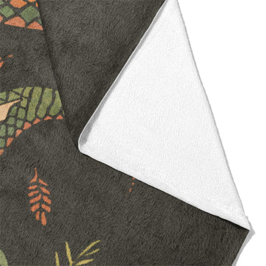 Snake in the Woods Mockup Fleece Fold