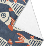 Tribal Fish Mockup Fleece Fold