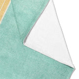 Art Deco Beach Mockup Fleece Fold