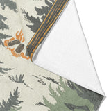 Campsite Mockup Fleece Fold