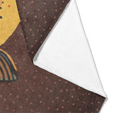 Brown Trout Mockup Fleece Fold