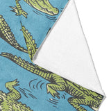 Gator Swamp Mockup Fleece Fold