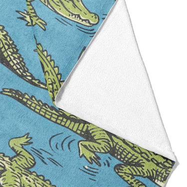Gator Swamp Mockup Fleece Fold