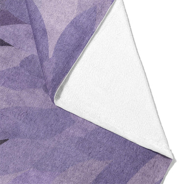 Dianthus Purple Mockup Fleece Fold