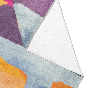 Raheem Orange & Purple Mockup Fleece Fold