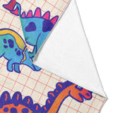 Doodle Dinos Mockup Fleece Fold