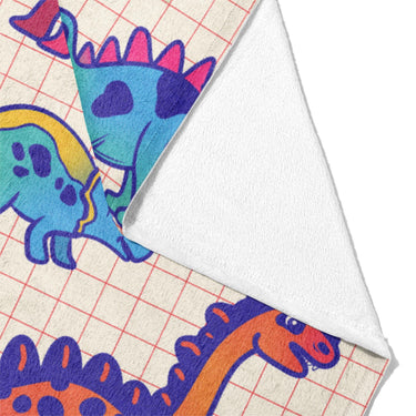 Doodle Dinos Mockup Fleece Fold