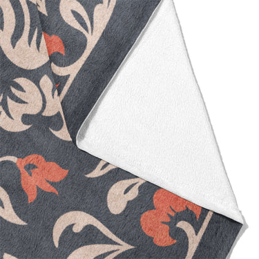 Annette Navy & Orange Mockup Fleece Fold