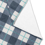 Wallace Plaid Blue & Teal Mockup Fleece Fold
