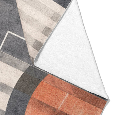 Gordian Navy & Orange Mockup Fleece Fold