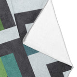 Sonora Blue & Green Mockup Fleece Fold
