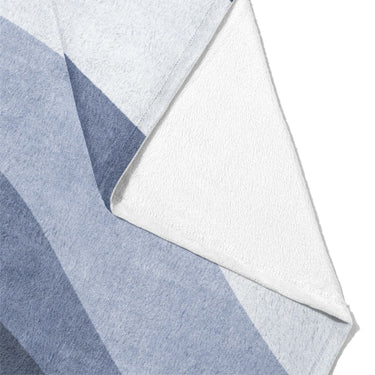 Sinuous Navy Monochrome Mockup Fleece Fold