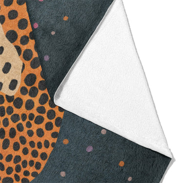 Night Cheetah Mockup Fleece Fold