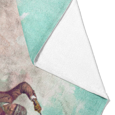 Thoroughbred Race for Blood Mockup Fleece Fold