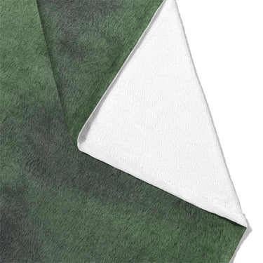 Andromeda Watercolor Navy & Kelly Green Mockup Fleece Fold