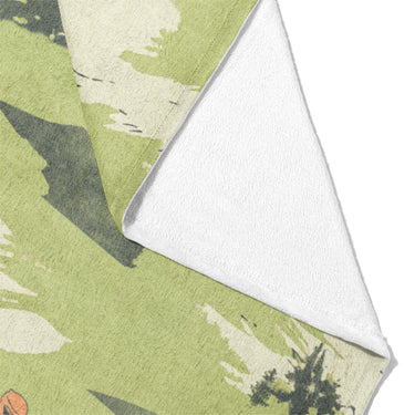 Mountain Bike Park Mockup Fleece Fold