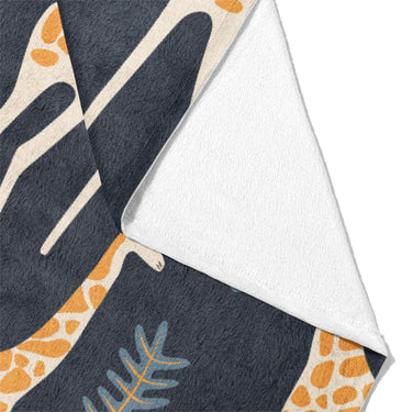 Safari Giraffes Mockup Fleece Fold