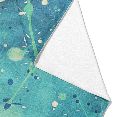 Sylvie Seafoam & Teal Mockup Fleece Fold