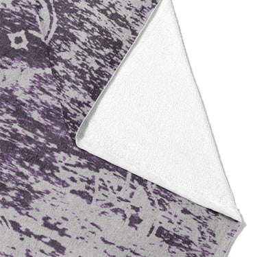 Bennett Purple & Grey Mockup Fleece Fold