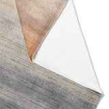 Ruidoso Navy & Burnt Orange Mockup Fleece Fold