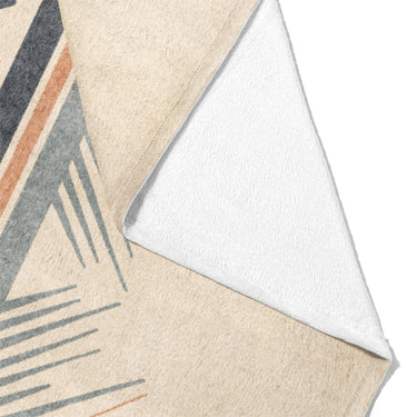 Loxcie Ivory & Blue Mockup Fleece Fold