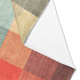 Polyphony Multicolor Earthtone Mockup Fleece Fold