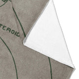 Solar System Taupe & Forest Mockup Fleece Fold
