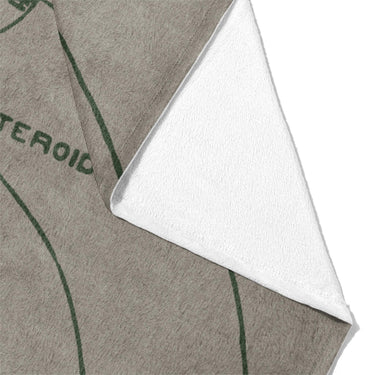 Solar System Taupe & Forest Mockup Fleece Fold