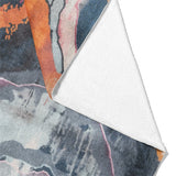 Helga Blue & Purple Mockup Fleece Fold