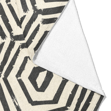 Torrance Black & Ivory Mockup Fleece Fold