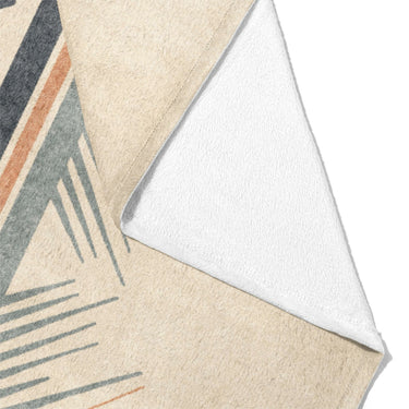 Loxcie Ivory & Blue Mockup Fleece Fold