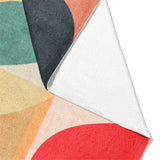 Maxine Multicolor Mockup Fleece Fold